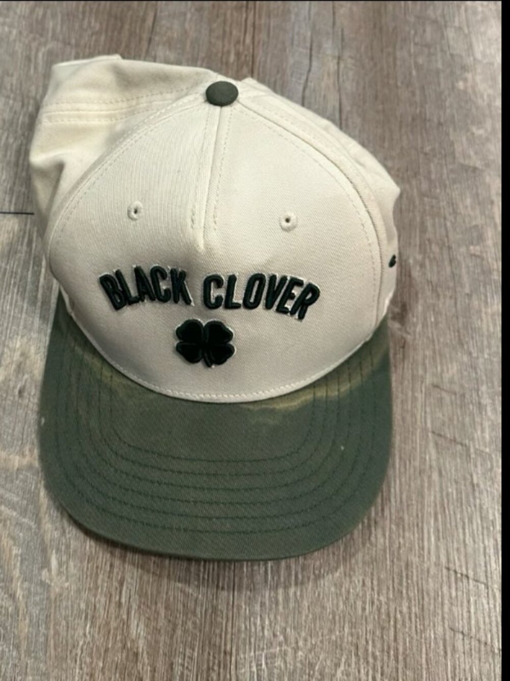 Black Clover Men's Timeless Adjustable Golf Hat